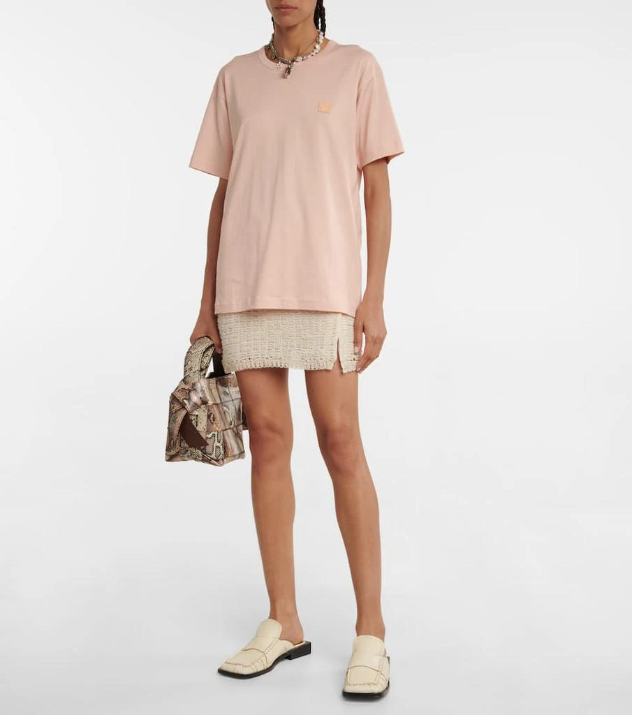 商品Acne Studios|Cotton jersey T-shirt,价格¥1293,第2张图片详细描述