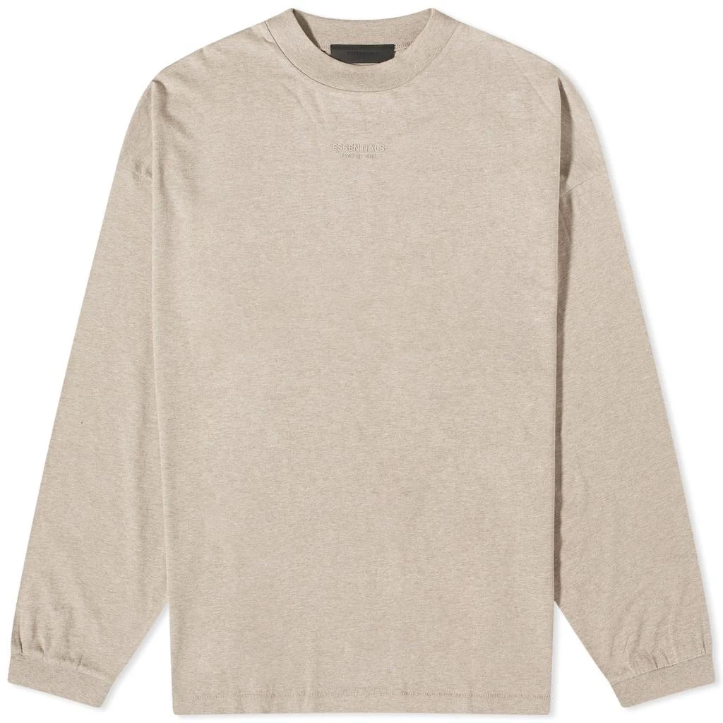 商品Essentials|Fear of God Essentials Essentials Long Sleeve T-Shirt - Core Heather,价格¥545,第1张图片