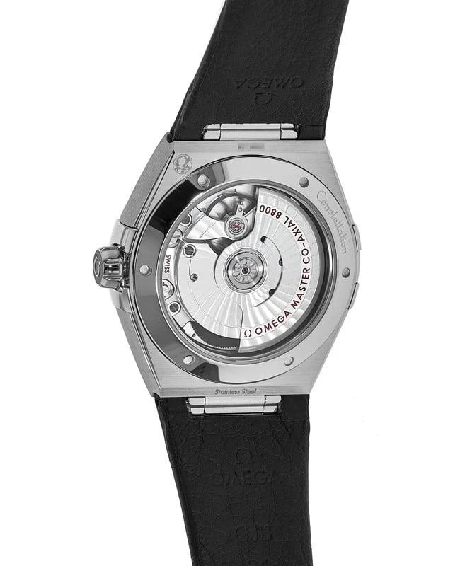 商品Omega|Omega Constellation Co-Axial Master Chronometer Black Dial Black Leather Strap Men&apos;s Watch 131.13.39.20.01.001,价格¥34940,第3张图片详细描述