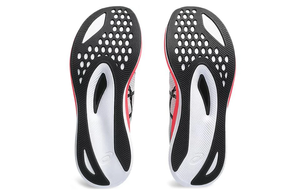 商品[国内直发] Asics|Magic Speed 3.0 舒适轻便 织物合成革 低帮 休闲跑步鞋 女款 白黑粉,价格¥1061,第8张图片详细描述