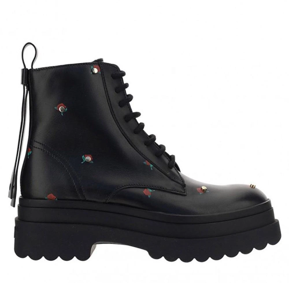 商品RED Valentino|RED VALENTINO Rose Studs Combat Boots,价格¥4236,第1张图片