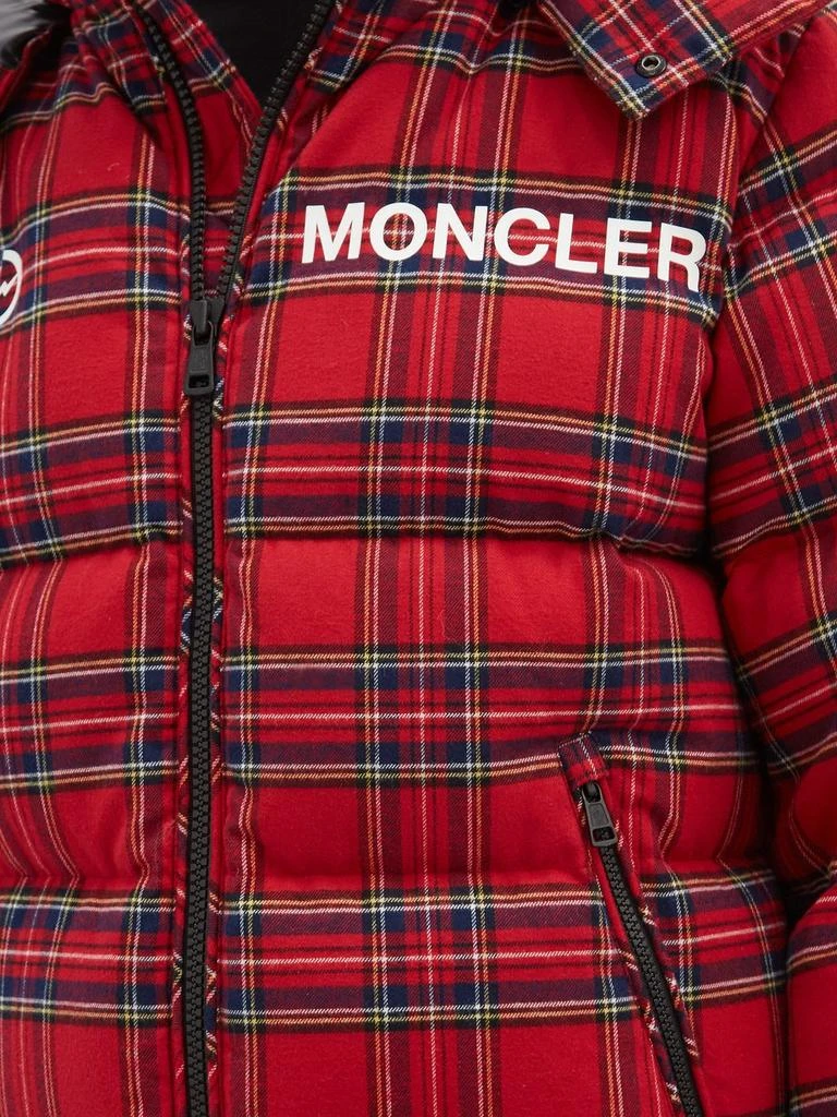 商品Moncler|Mayak oversized tartan-flannel quilted down jacket,价格¥5493,第4张图片详细描述