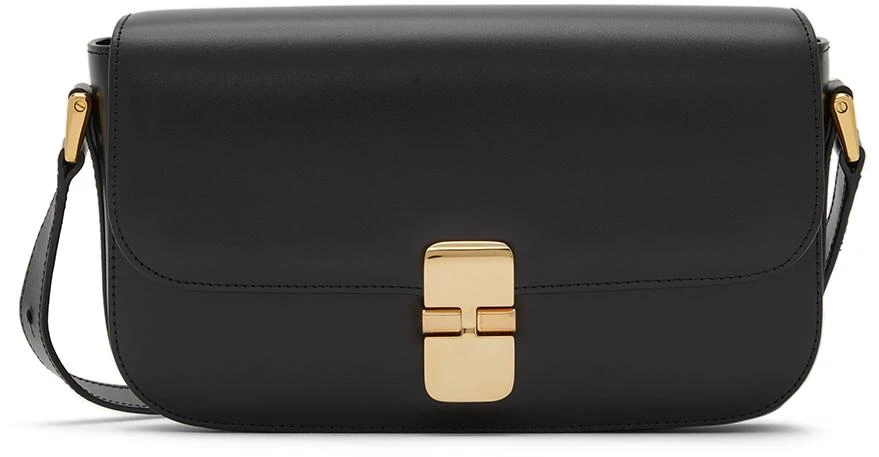 商品A.P.C.|Black Grace Baguette Shoulder Bag,价格¥3376,第1张图片