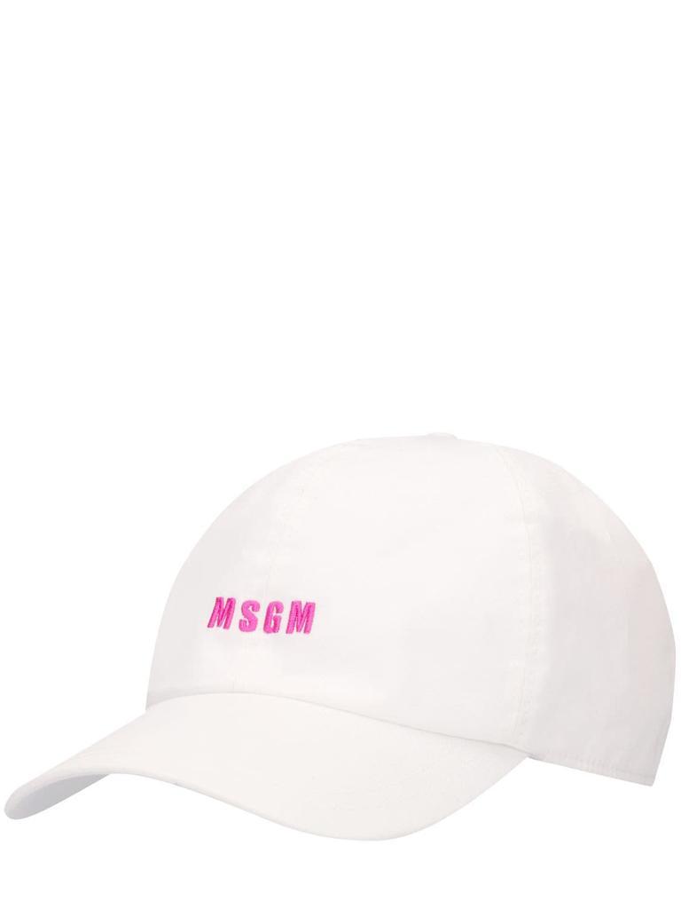 商品MSGM|Logo Cotton Baseball Cap,价格¥1381,第4张图片详细描述