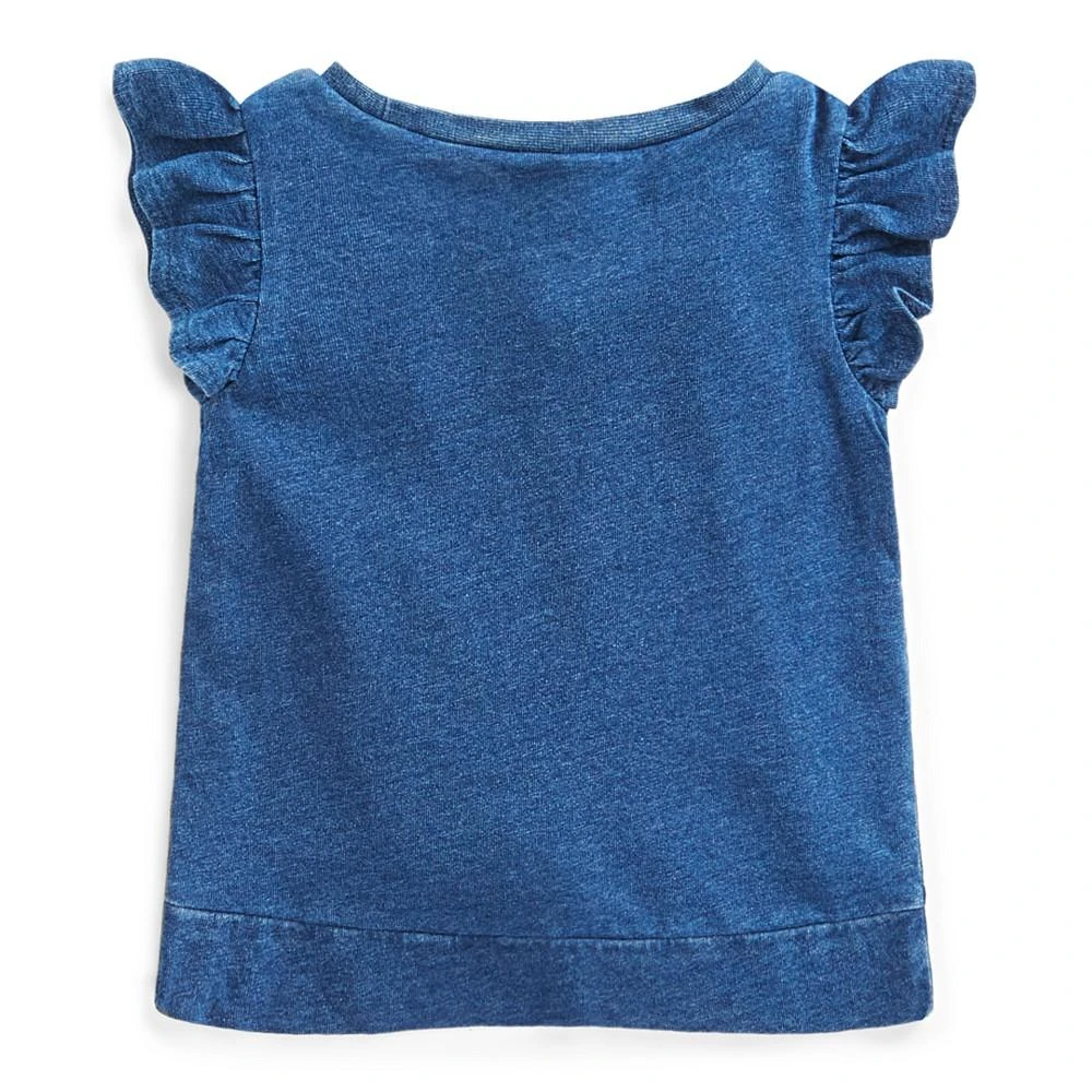 商品First Impressions|Baby Girls Solid Twisted T-Shirt, Created for Macy's,价格¥22,第2张图片详细描述