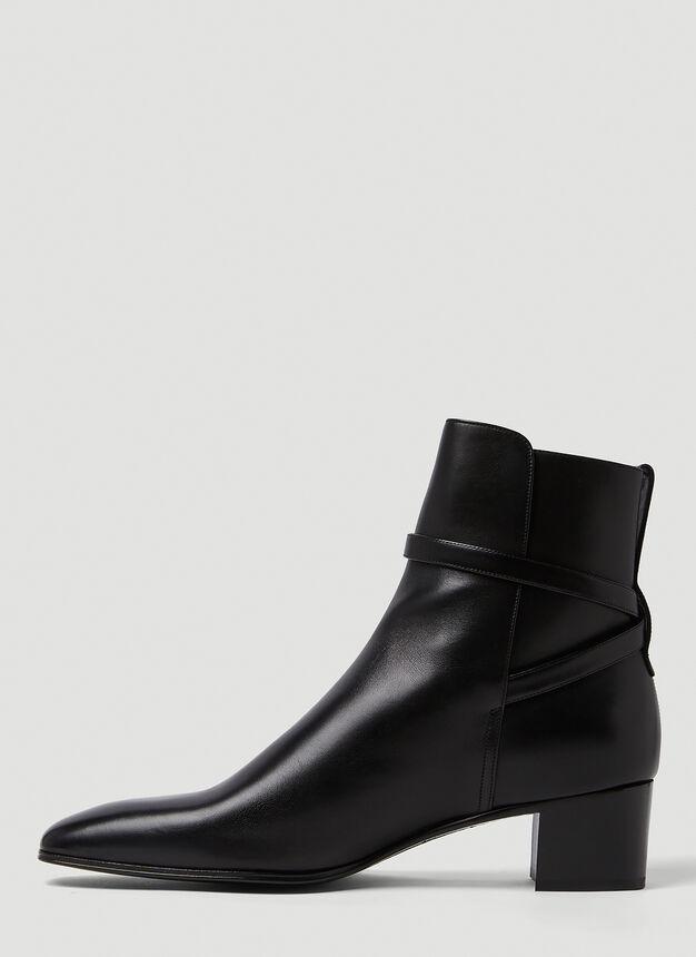 商品Yves Saint Laurent|Offred Boots in Black,价格¥8707,第5张图片详细描述