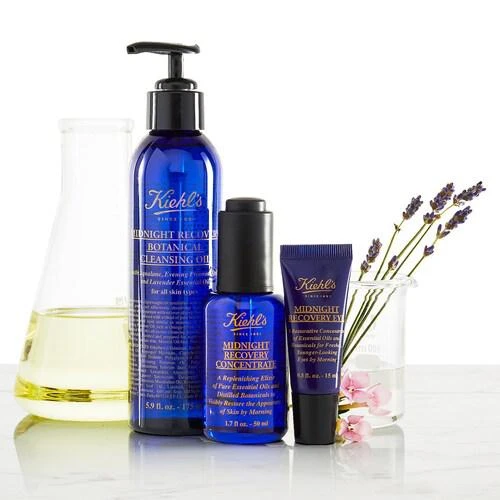 商品Kiehl's|Midnight Recovery Botanical Cleansing Oil,价格¥281,第5张图片详细描述