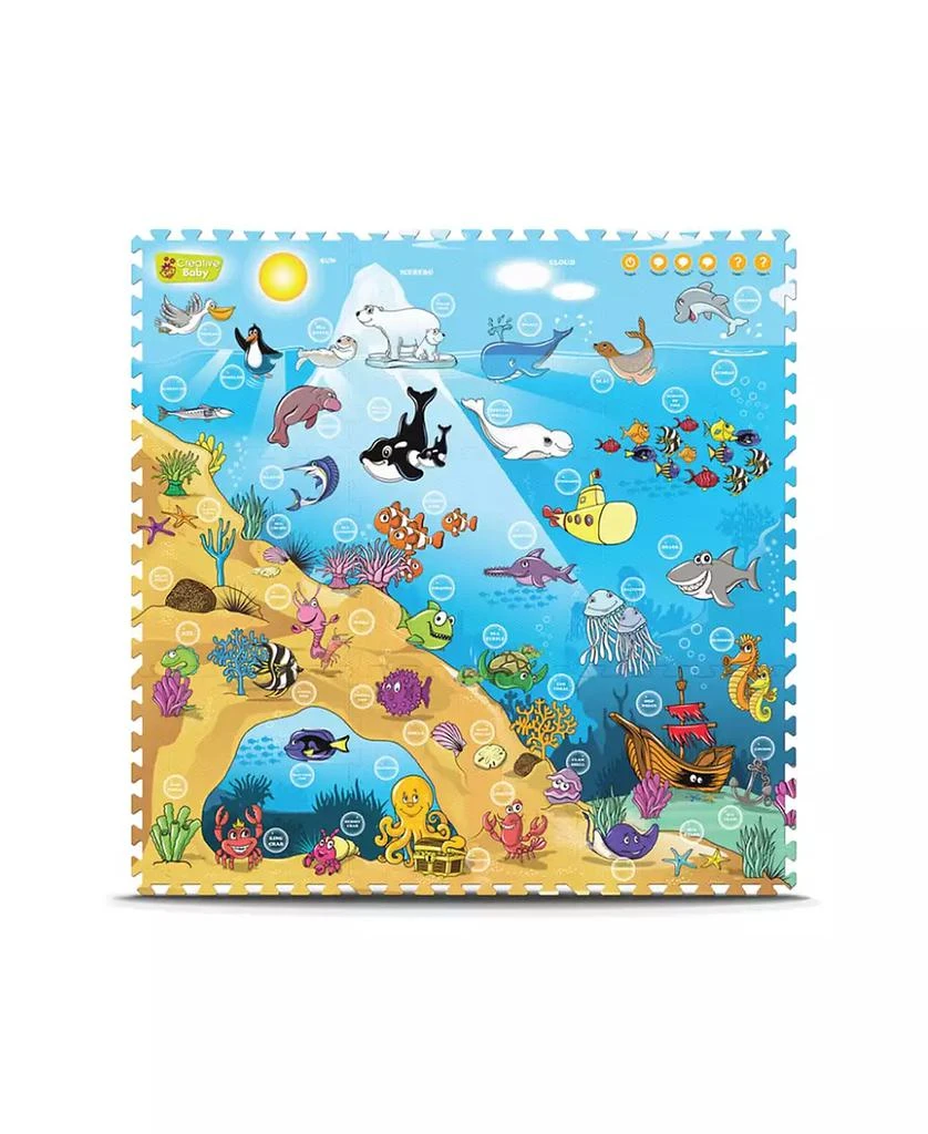 商品Creative Baby|Foam Play I-Mat Under The Sea, 9 Pieces,价格¥225,第1张图片