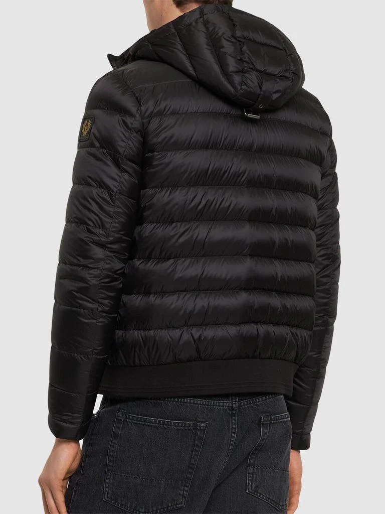 商品BELSTAFF|Streamline Nylon Hooded Down Jacket,价格¥3644,第2张图片详细描述