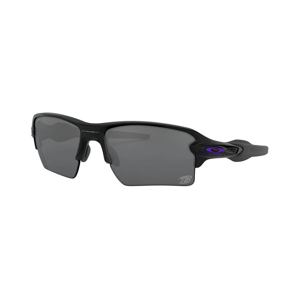 商品Oakley|NFL Collection Sunglasses, Baltimore Ravens OO9188 59 FLAK 2.0 XL,价格¥1063,第1张图片