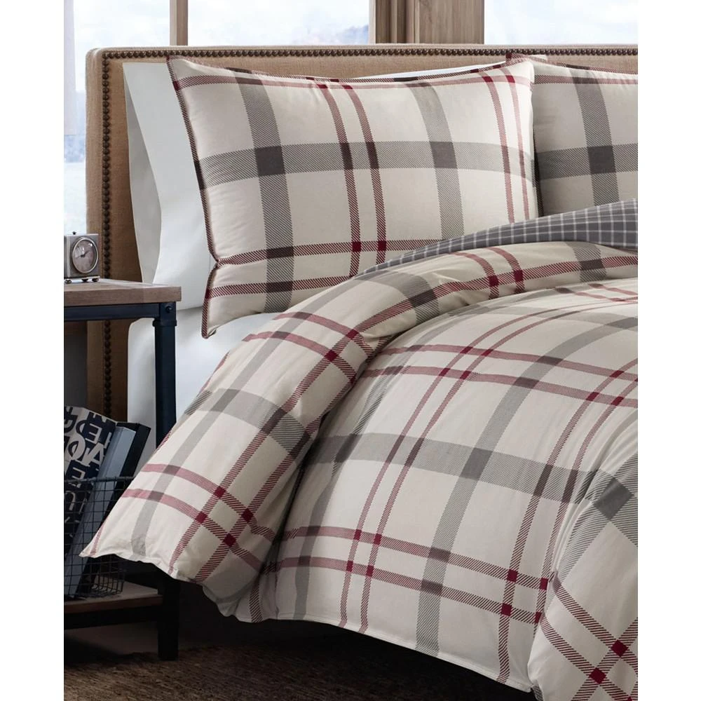 商品Eddie Bauer|Portage Bay Cotton Reversible 2 Piece Duvet Cover Set,价格¥526,第3张图片详细描述