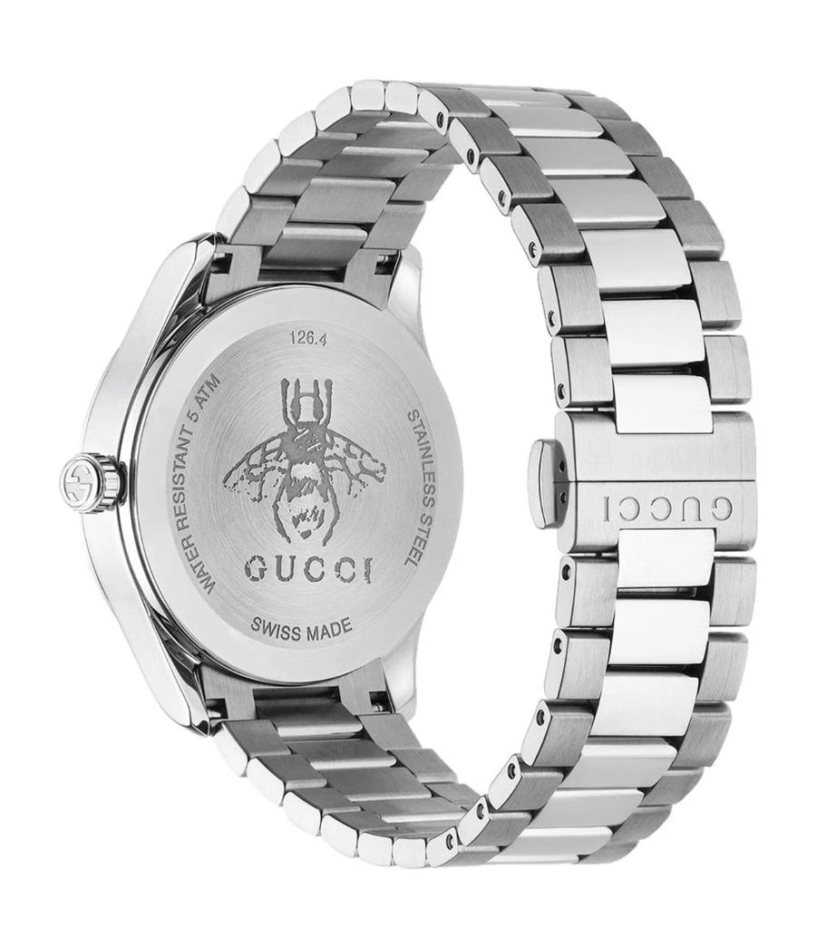 商品Gucci|Steel G-Timeless Watch 38mm,价格¥11190,第2张图片详细描述