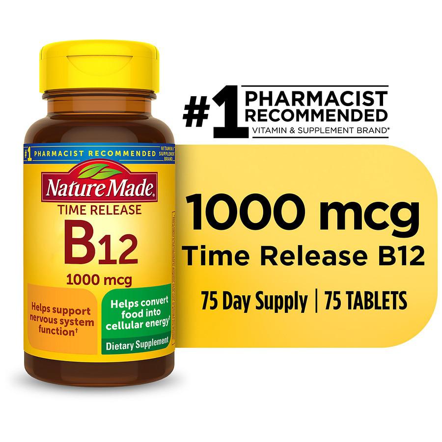 Vitamin B12 1000 mcg Time Release Tablets商品第6张图片规格展示