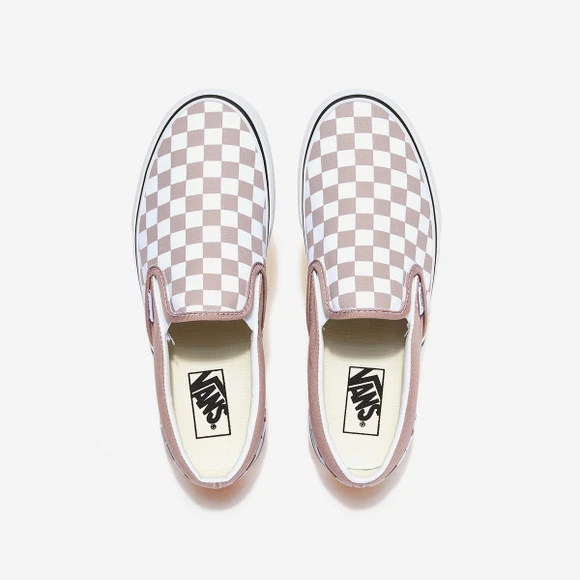 【韩国直邮|包邮包税】万斯 CLASSIC SLIP-ON  运动鞋 一脚蹬 懒人鞋  VN000XG8AZT (CHECKERBOARD) ETHEREA/TRUE WHITE 商品