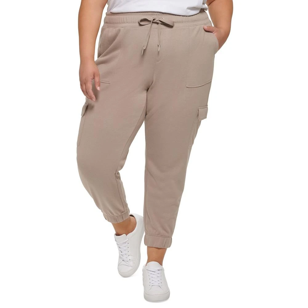 商品Calvin Klein|Plus Size Slim-Fit Cargo-Pocket Jogger Pants,价格¥114,第1张图片