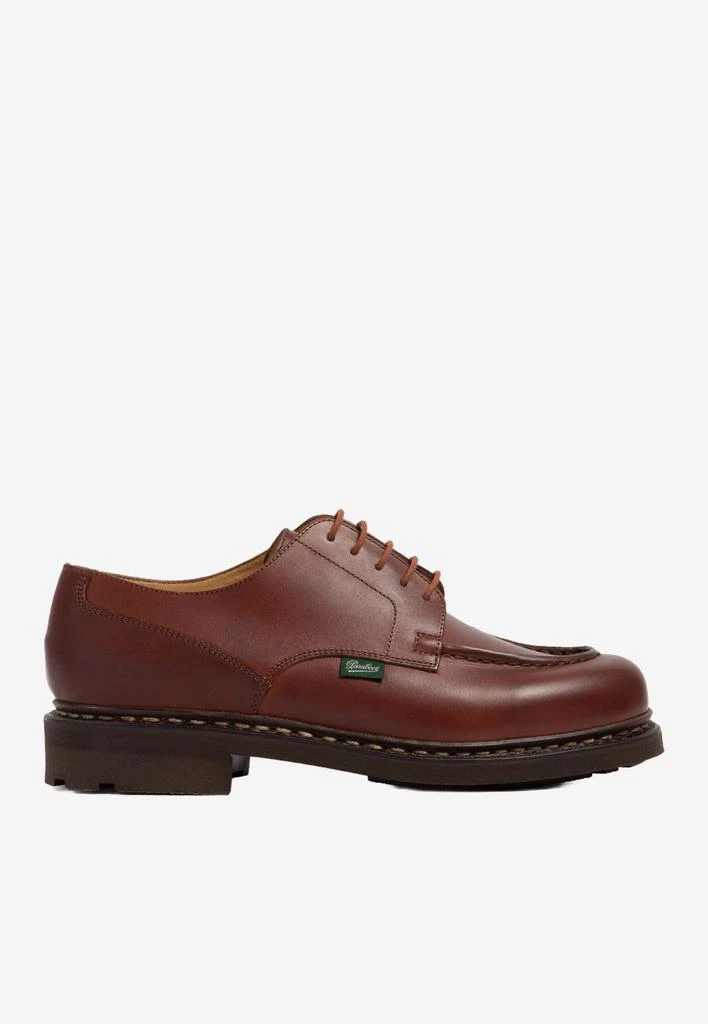 商品Paraboot|Chambord Derby Shoes in Leather,价格¥2594,第1张图片