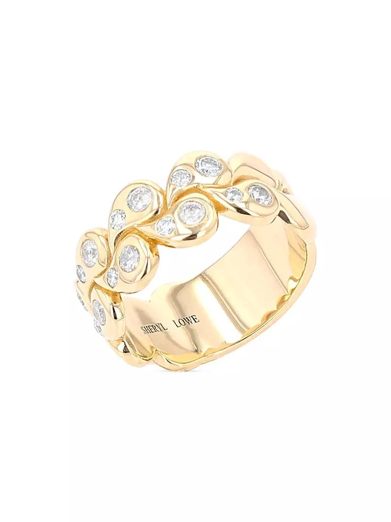 商品Sheryl Lowe|14K Yellow Gold &amp; 1.02 TCW Paisley Ring,价格¥34413,第2张图片详细描述