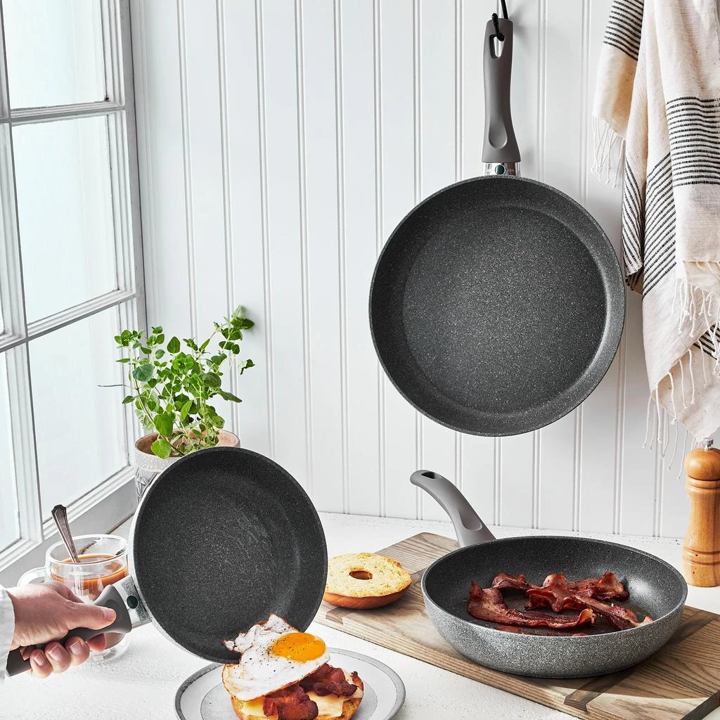 商品Ballarini|Modena Forged Aluminum 3-pc Nonstick Fry Pan Set,价格¥1268,第2张图片详细描述