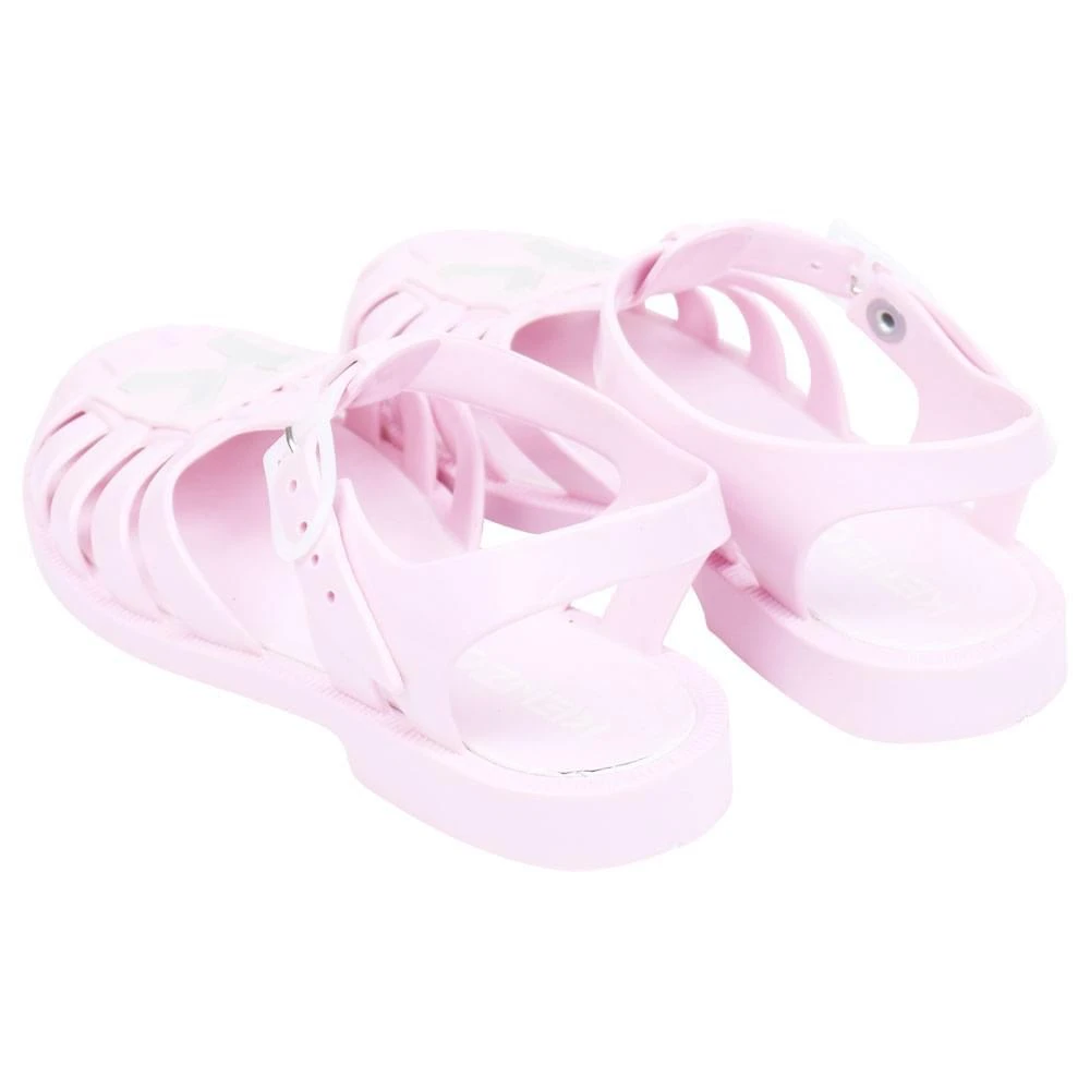 商品Kenzo|Pink Logo Jelly Sandals,价格¥233,第3张图片详细描述