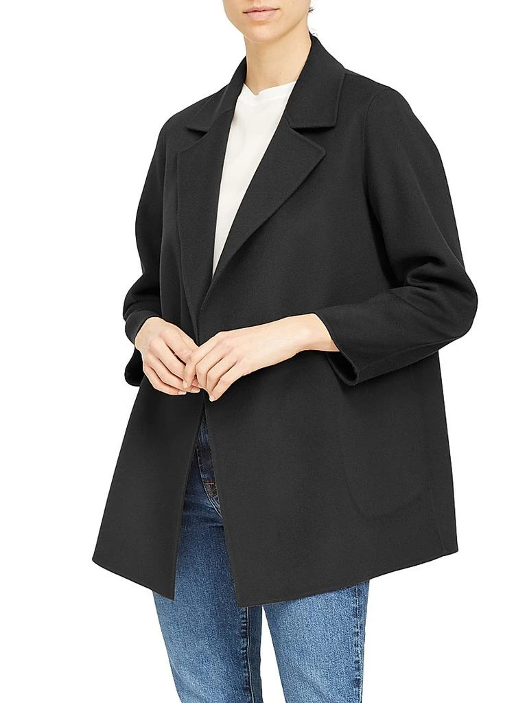 商品Theory|Clairene Wool-Cashmere Blazer,价格¥4420,第4张图片详细描述