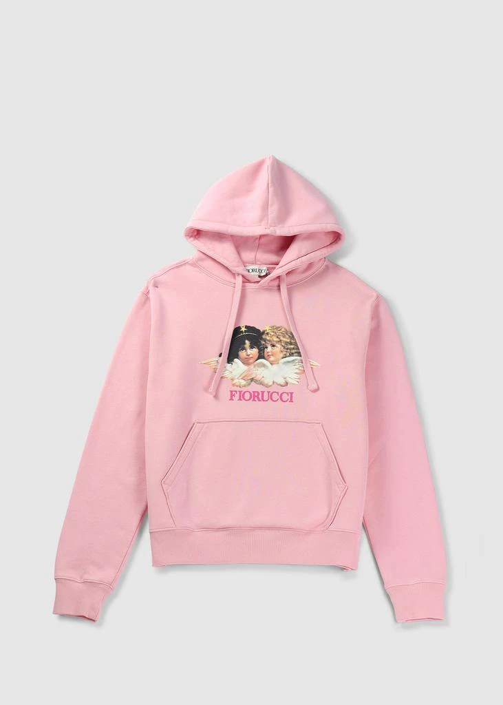 商品Fiorucci|Fiorucci Womens Vintage Angel Hoodie In Dusty Pink,价格¥1395,第1张图片