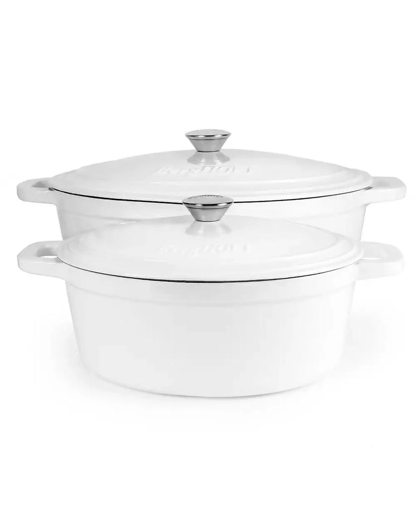 商品BergHOFF|Neo Cast Iron 8qt. Oval Dutch Oven 13" with Lid,价格¥1333,第3张图片详细描述