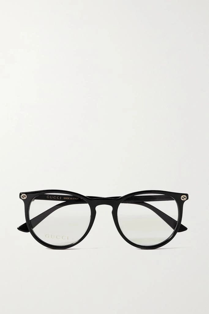 商品Gucci|圆框板材光学眼镜,价格¥1138,第1张图片