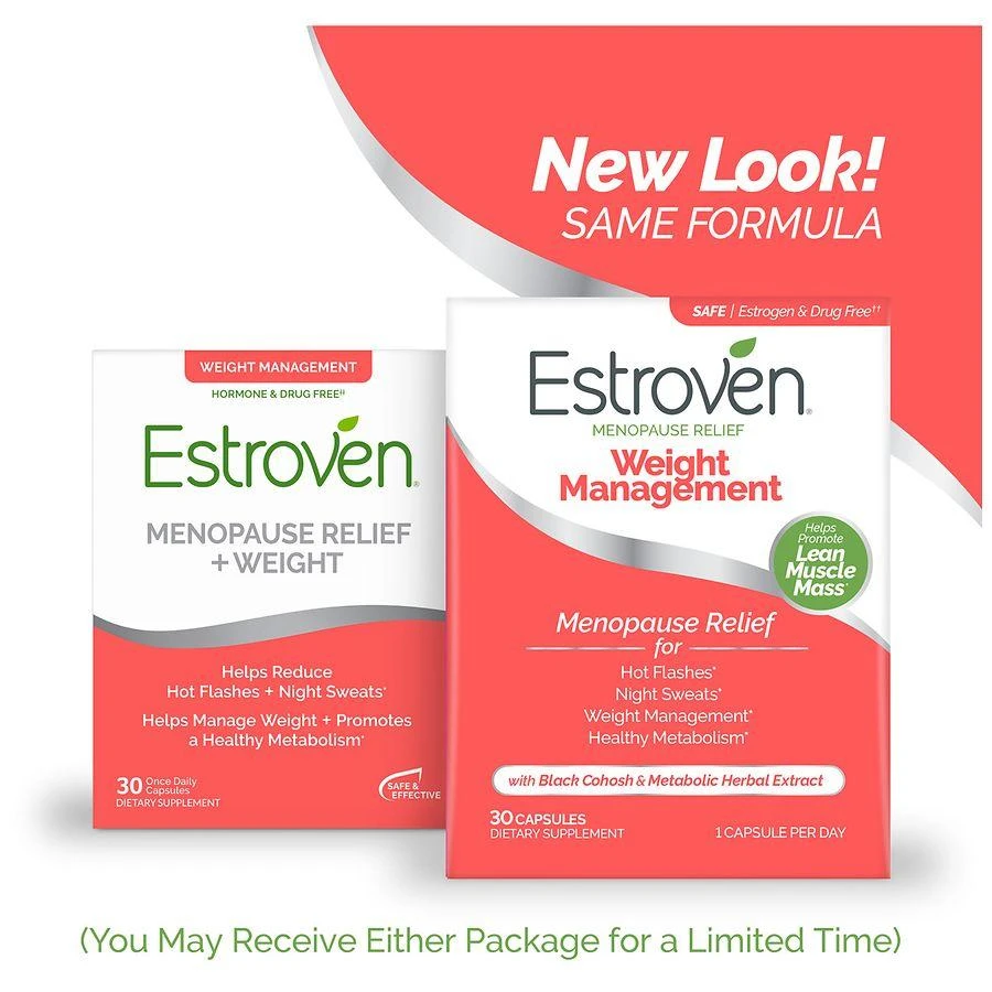 商品Estroven|Weight Management for Menopause Relief,价格¥158,第3张图片详细描述