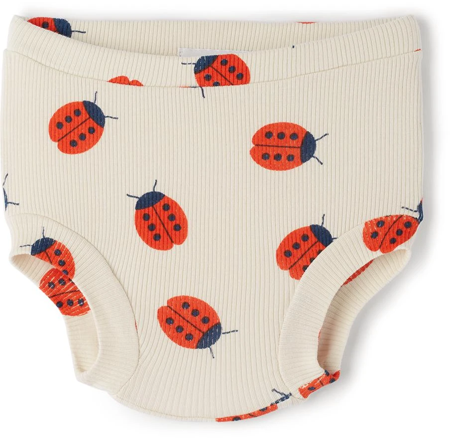 商品BOBO CHOSES|Baby Off-White Lady Bug All-Over Culottes,价格¥126,第1张图片