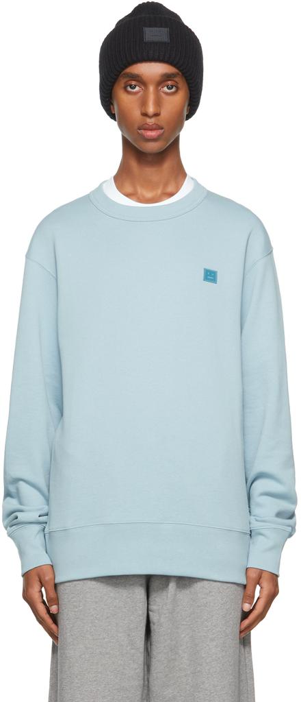 Blue Crewneck Sweatshirt商品第1张图片规格展示