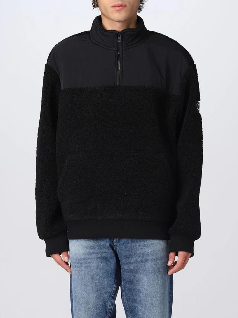 商品Calvin Klein|Calvin Klein Jeans zip-up sweatshirt,价格¥1058,第1张图片