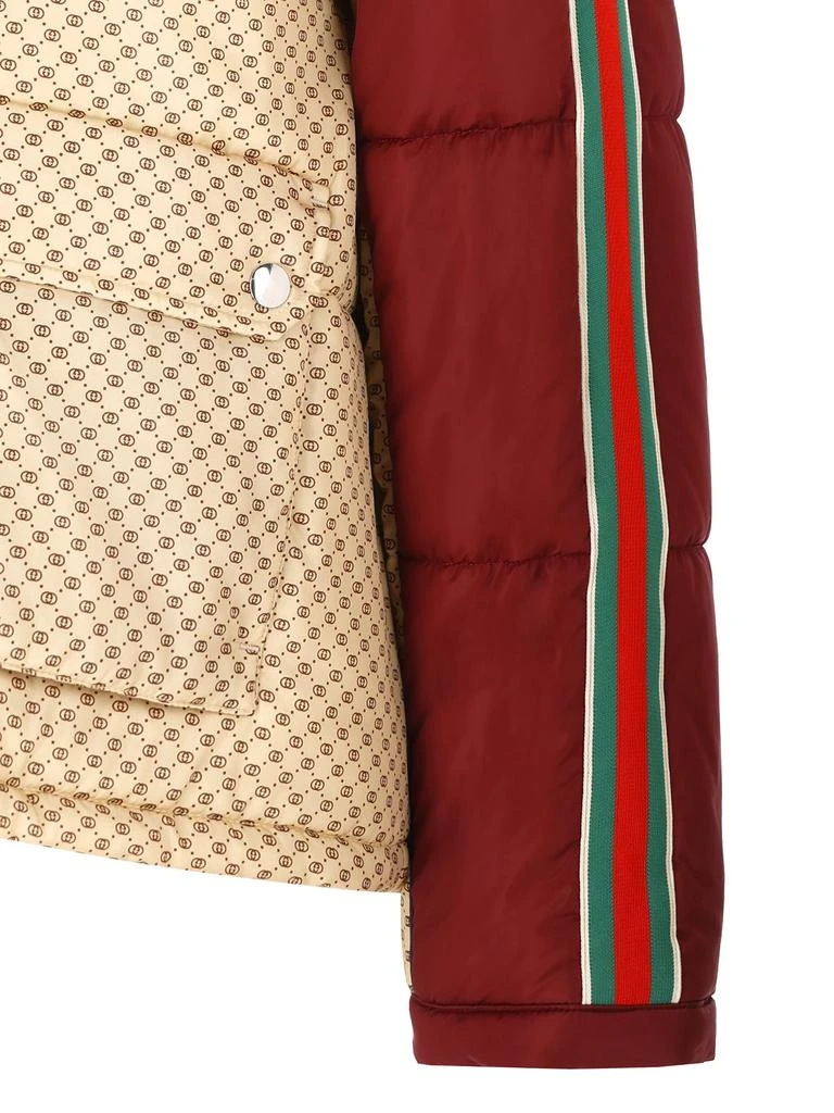 商品Gucci|Gucci GG Color Blocked Hooded Jacket,价格¥17272,第3张图片详细描述