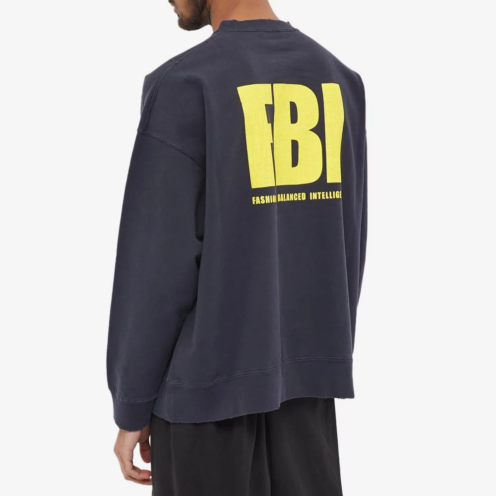 商品Balenciaga|Balenciaga FBI Crew Sweat,价格¥5502,第4张图片详细描述