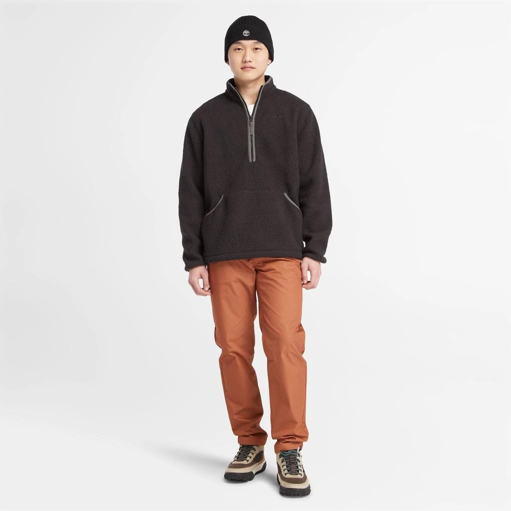 商品Timberland|Men's High Pile Fleece Quarter-Zip Jacket,价格¥230,第2张图片详细描述