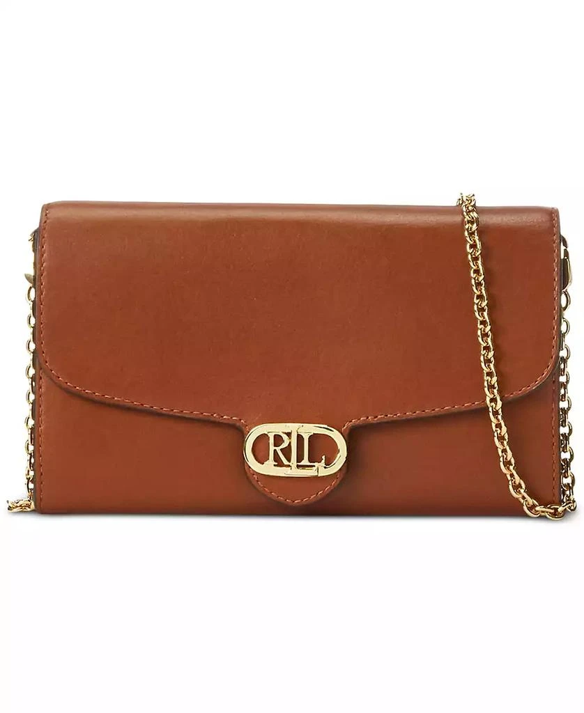 商品Ralph Lauren|Leather Medium Adair Wallet Crossbody,价格¥1313,第1张图片