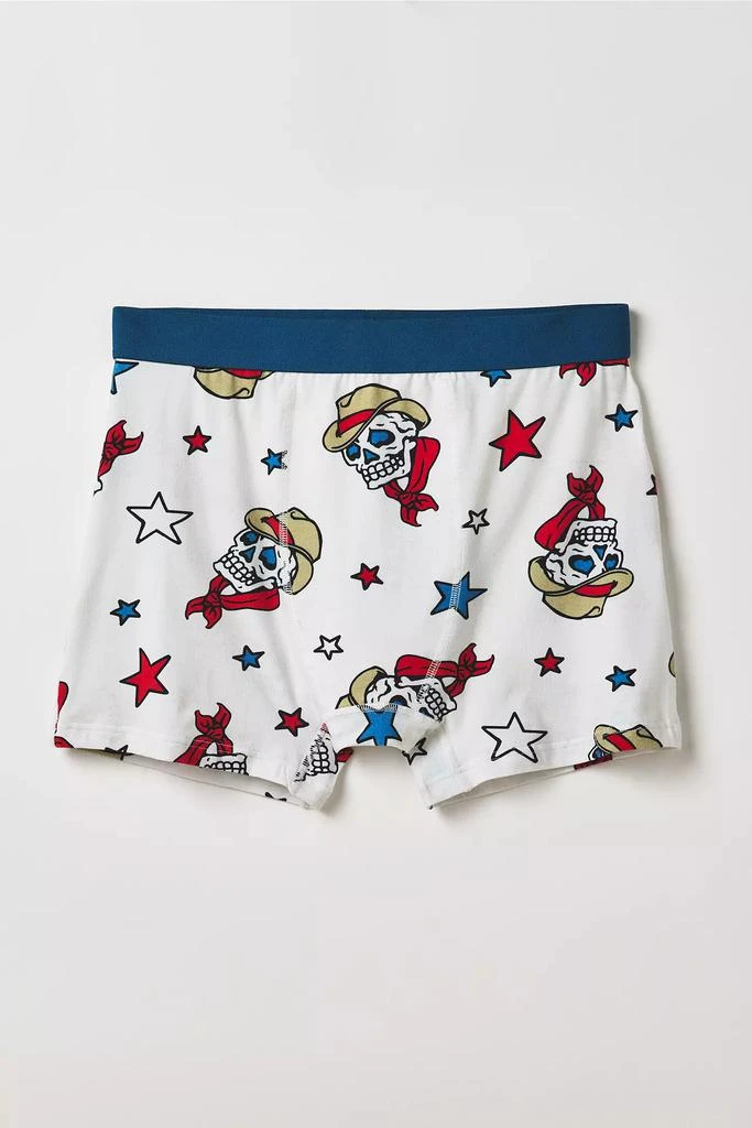商品Urban Outfitters|男士骷髅牛仔图案平角内裤,价格¥111,第1张图片