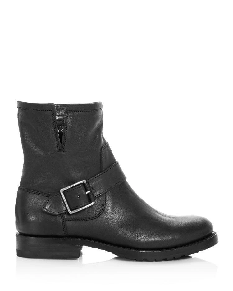 商品Frye|Women's Natalie Leather Short Engineer Booties,价格¥1581,第2张图片详细描述