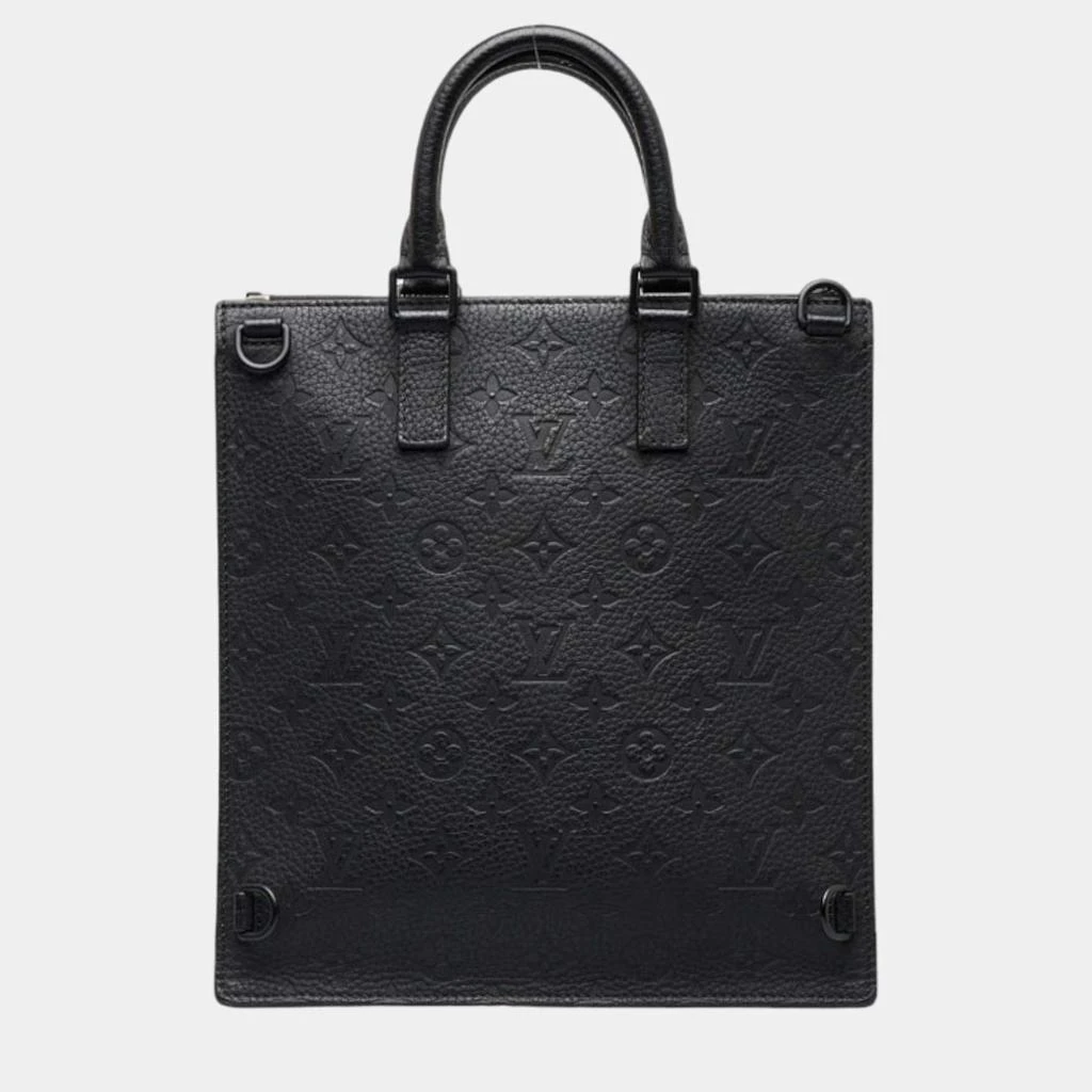 商品[二手商品] Louis Vuitton|Louis Vuitton Black Leather Monogram Empreinte Sac Plat Messenger Crossbody Bag,价格¥24519,第3张图片详细描述