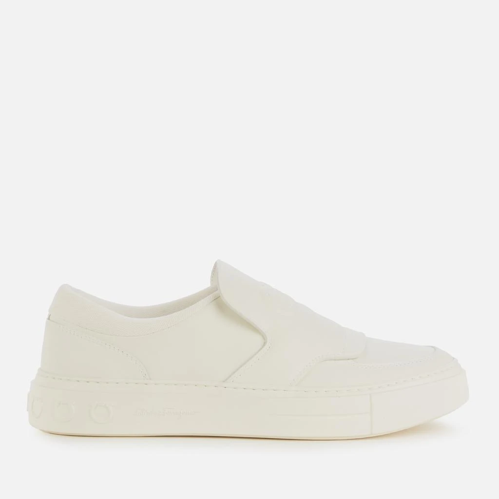 商品Salvatore Ferragamo|Salvatore Ferragamo Men's Borg Trainers - White,价格¥1867,第1张图片