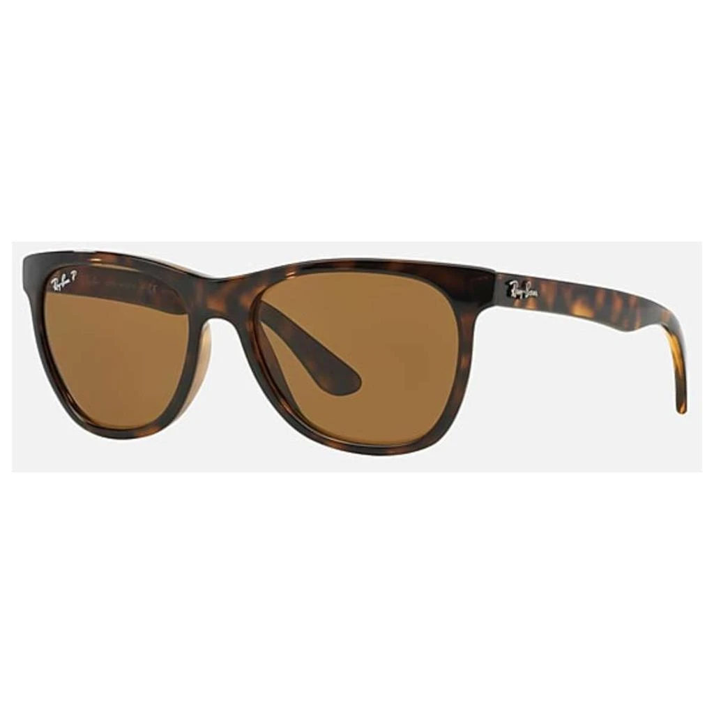 商品Ray-Ban|Ray-Ban Unisex Brown Square Polarized Sunglasses,价格¥593,第1张图片