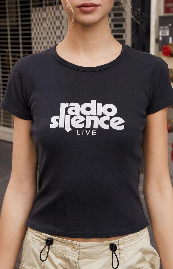 商品John Galt|Radio Silence Live T-Shirt,价格¥182,第2张图片详细描述