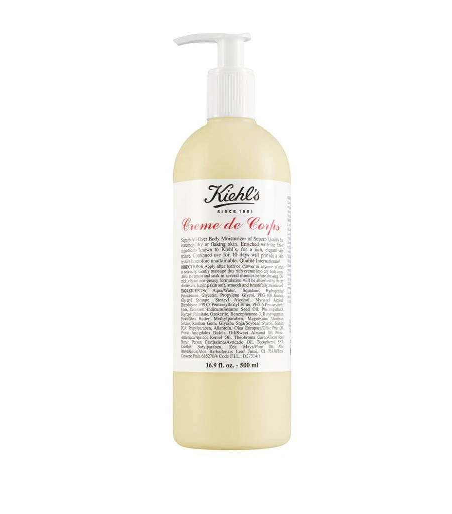 商品Kiehl's|Ki Crème de Corps With Pump 500Ml,价格¥604,第1张图片