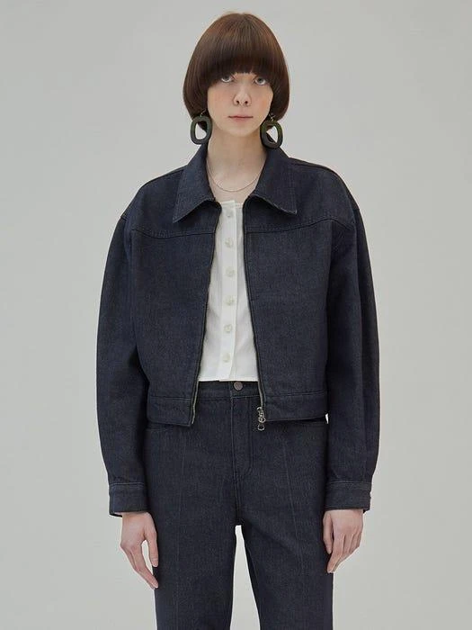 商品RAIVE|2-way Zip-up Denim Jacket_Indigo,价格¥1088,第1张图片