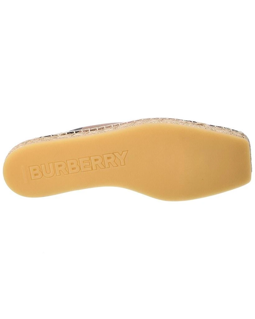 商品Burberry|Burberry Alport Vintage Check Canvas Espadrille,价格¥3794,第4张图片详细描述