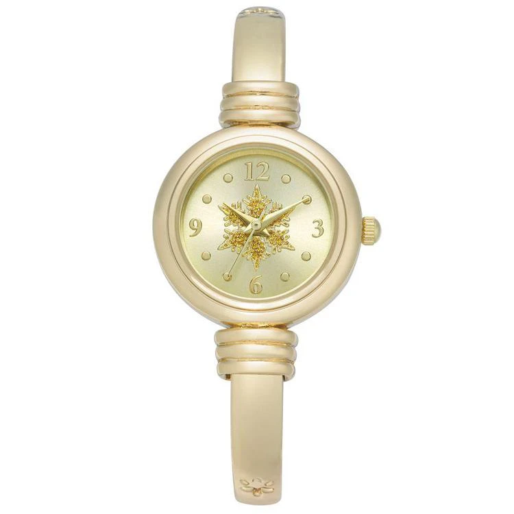 商品Charter Club|Holiday Lane Women's Gold-Tone Bracelet Watch 25mm, Created for Macy's,价格¥221,第1张图片