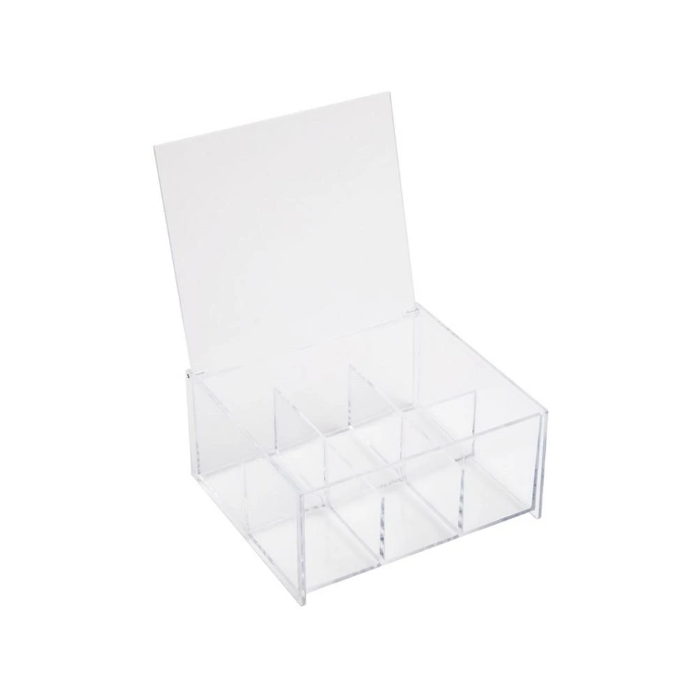商品Mind Reader|Tea Bag Pantry Storage Organizer with Lid and 6 Compartments,价格¥246,第1张图片