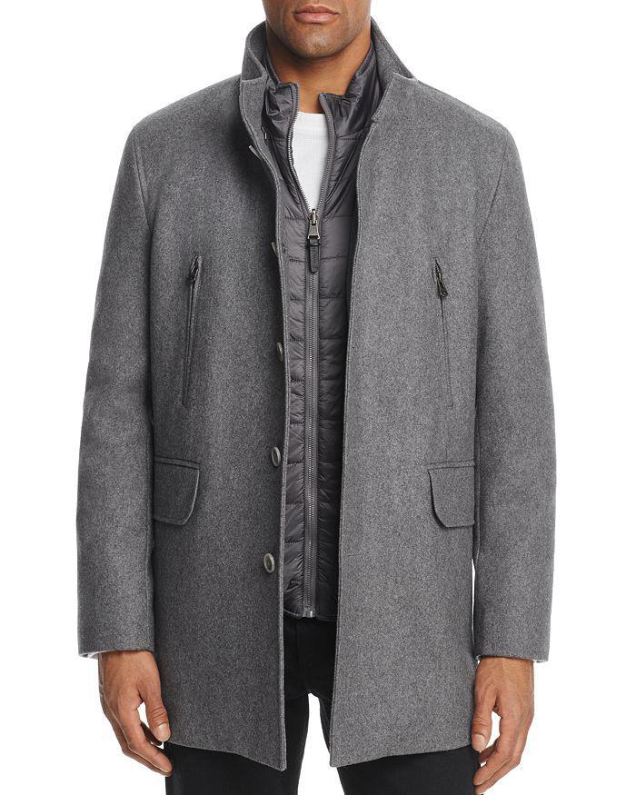 商品Cole Haan|Melton Three-In-One Topper Coat,价格¥4387,第3张图片详细描述