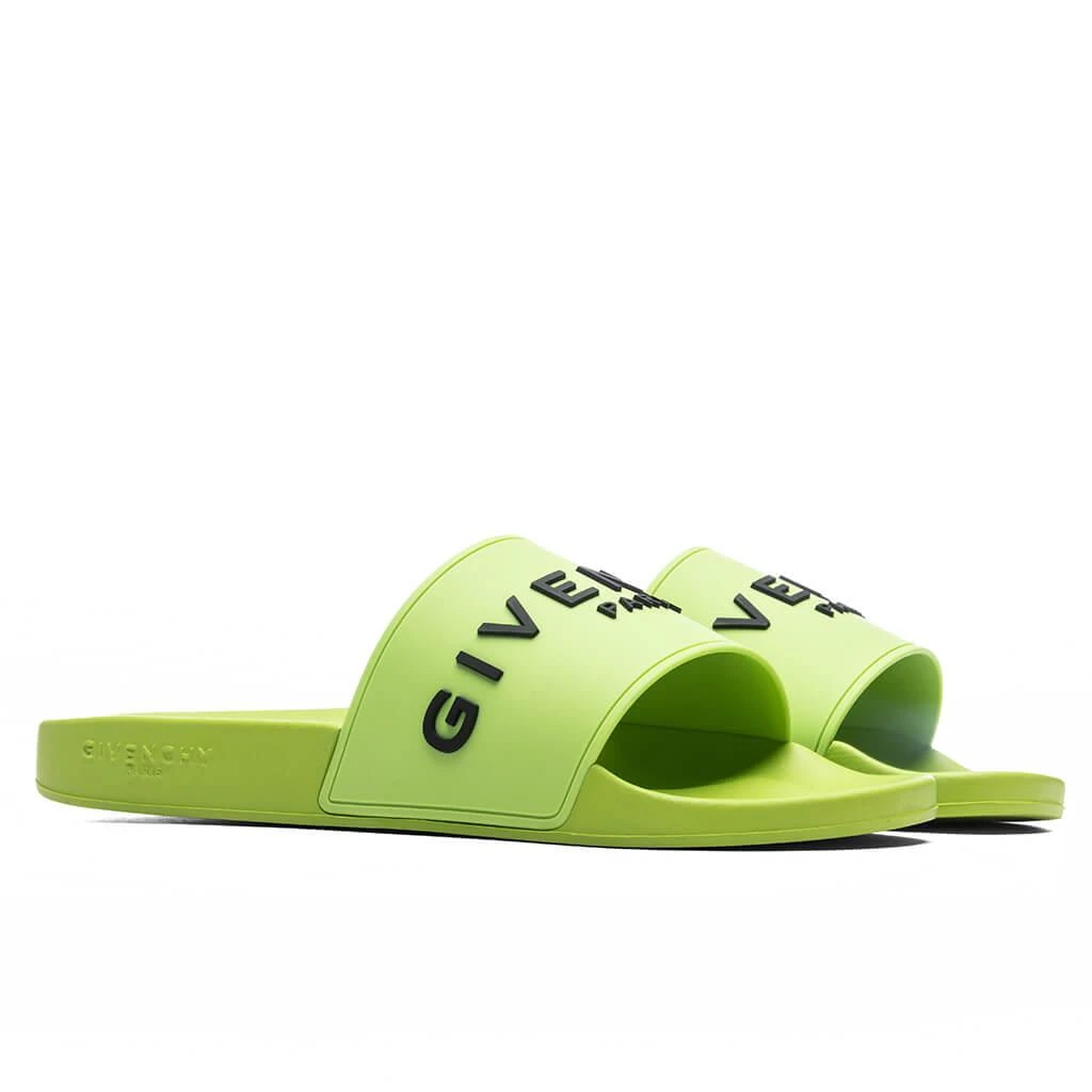 商品Givenchy|Slide Sandals - Citrus Green,价格¥1567,第3张图片详细描述