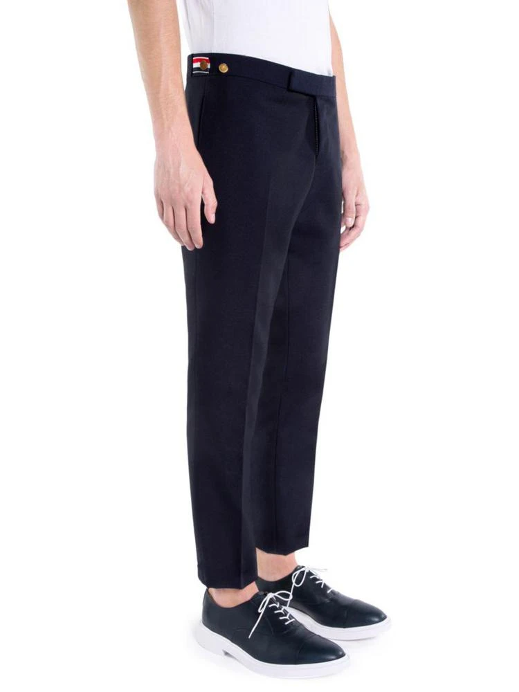 商品Thom Browne|Low-Rise Skinny Side Wool Trousers,价格¥7044,第3张图片详细描述