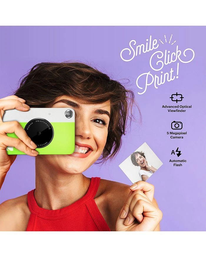 商品Kodak|PRINTOMATIC Instant Print Camera,价格¥376,第3张图片详细描述